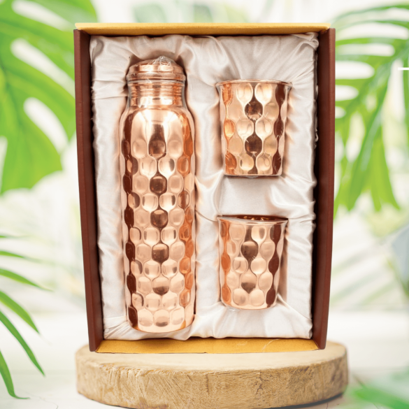 Zestaw butelka diament 900ml + kubek 2 szt.