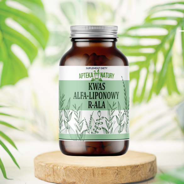 Kwas alfa-liponowy R-ALA - suplement diety - 60 kapsułek