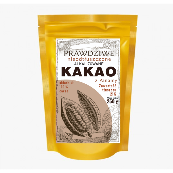 Prawdziwe nieodtłuszczone KAKAO