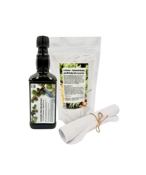 Zestaw lniano-bawełniane...