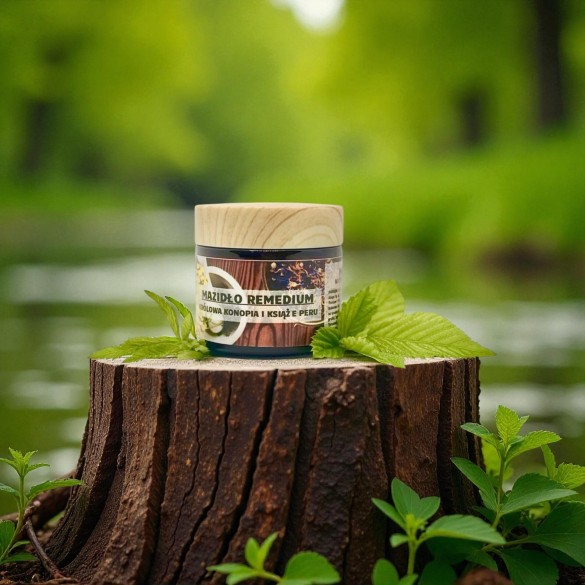 Mazidło Konopne Remedium: KRÓLOWA KONOPIA I KSIĄŻE PERU