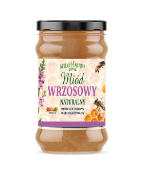 Miód WRZOSOWY - 380 g -...
