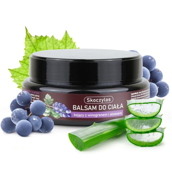 BALSAM do ciała kojący z winogronem i aloesem - 200 ml