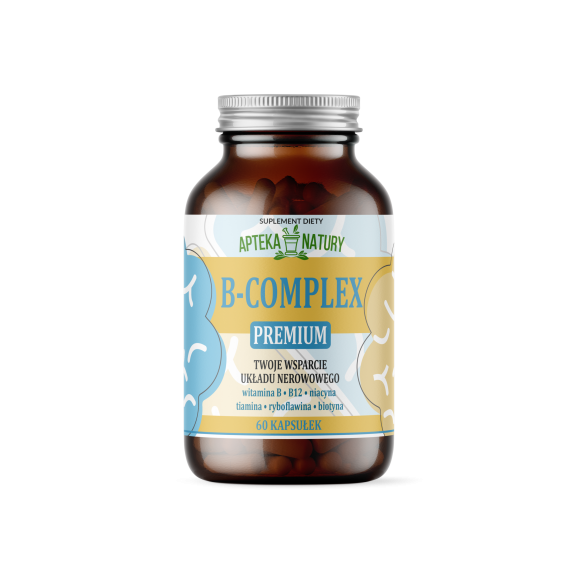 Witamina B-complex - suplement diety - 60 kapsułek - Apteka Natury