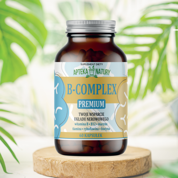 Witamina B-complex - suplement diety - 60 kapsułek - Apteka Natury
