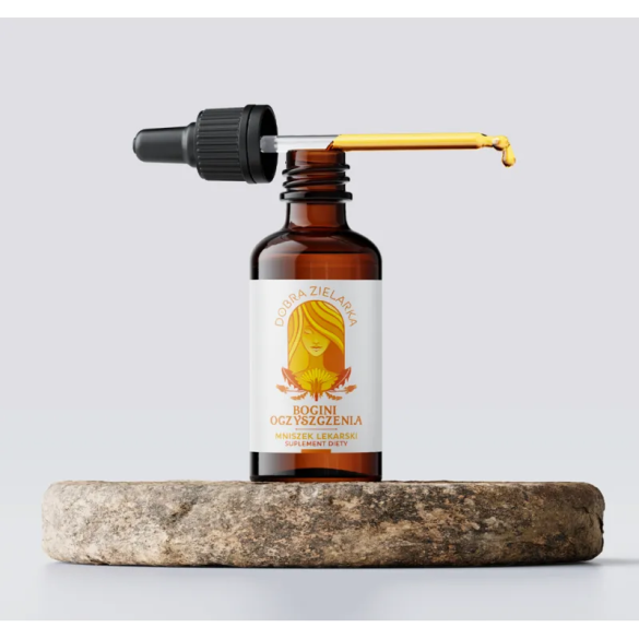Bogini Oczyszczenia Mniszek Lekarski ekstrakt CO2+ ostropest CO2 30ml Dobra Zielarka