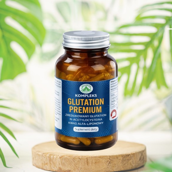 Kompleks Glutation Premium - suplement diety - 90 kapsułek - Raw Forest