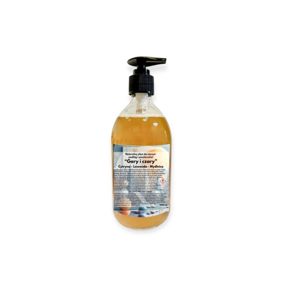 Naturalny płyn do naczyń / blatów / prania „Gary i czary”