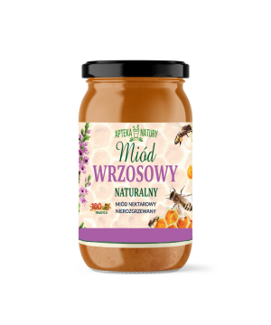 Miód WRZOSOWY - 1050 g -...