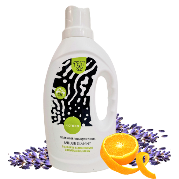 Płyn do Płukania – Milusie Tkaniny *Słodka Pomarańcza, Lawenda