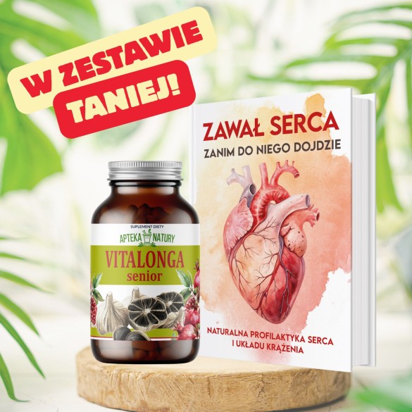 Vitalonga Senior + Zawał Serca - zanim do niego dojdzie