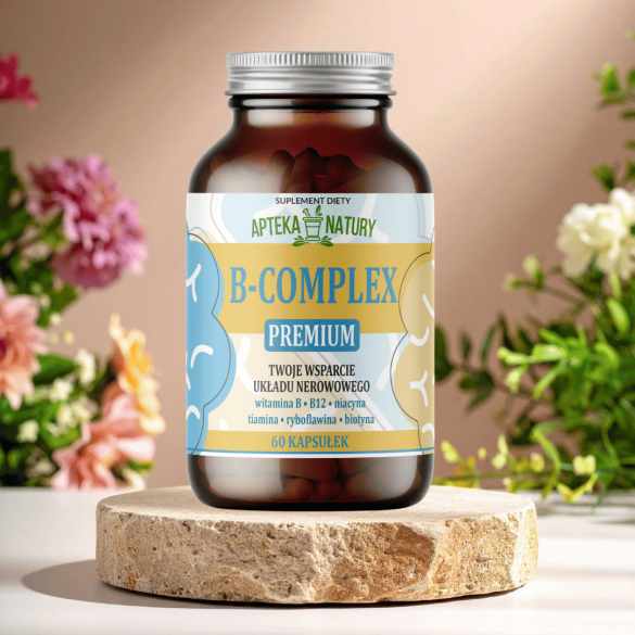 Witamina B-complex - suplement diety - 60 kapsułek - Apteka Natury