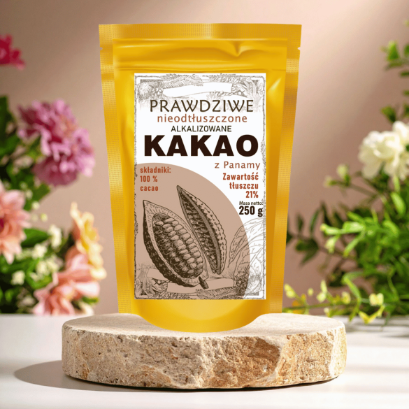 Prawdziwe nieodtłuszczone KAKAO