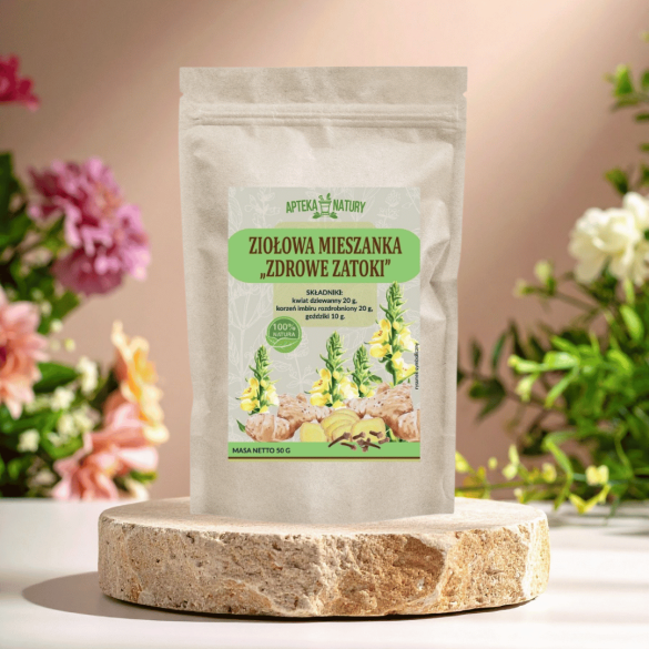 Ziołowa mieszanka „Zdrowe Zatoki” – 50 g