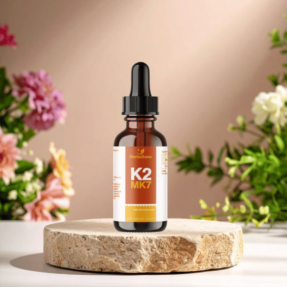 Witamina K2MK7 - suplement diety - krople - 30 ml - HerbaSano