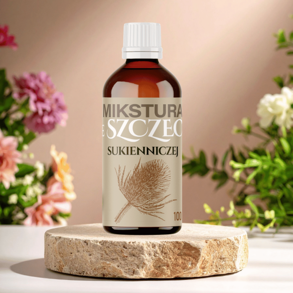 Mikstura ze szczeci sukienniczej - 100ml - Biały SaiBaba