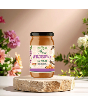 Miód WRZOSOWY - 1050 g -...