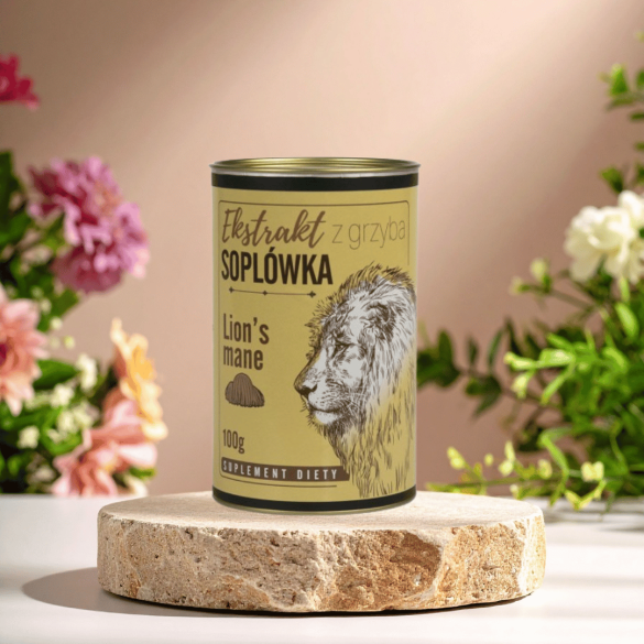 Ekstrakt z grzyba soplówka - suplement diety - proszek - 100 g - RawForest