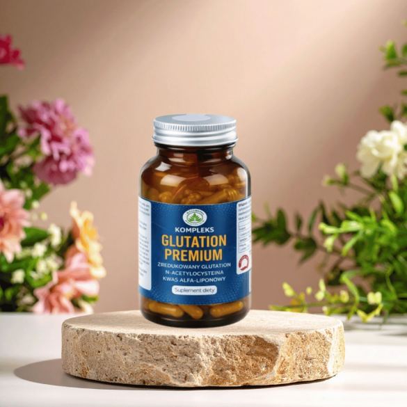 Kompleks Glutation Premium - suplement diety - 90 kapsułek - Raw Forest