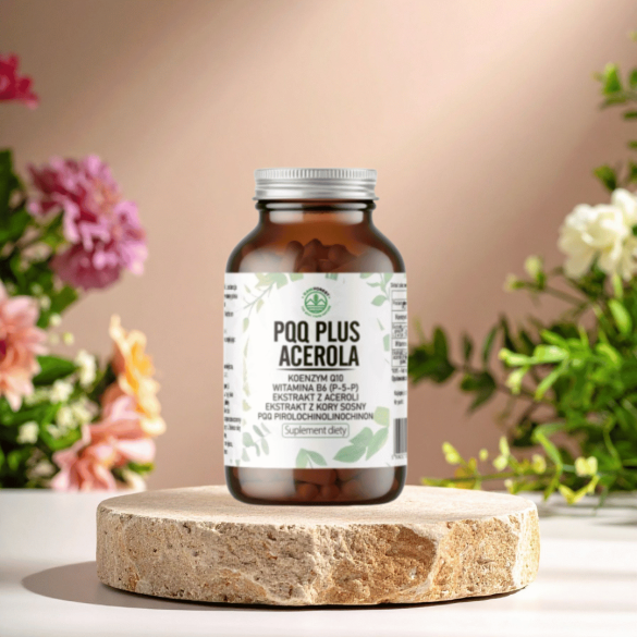 PQQ PLUS Acerola - suplement diety - 60 kapsułek - RawForest