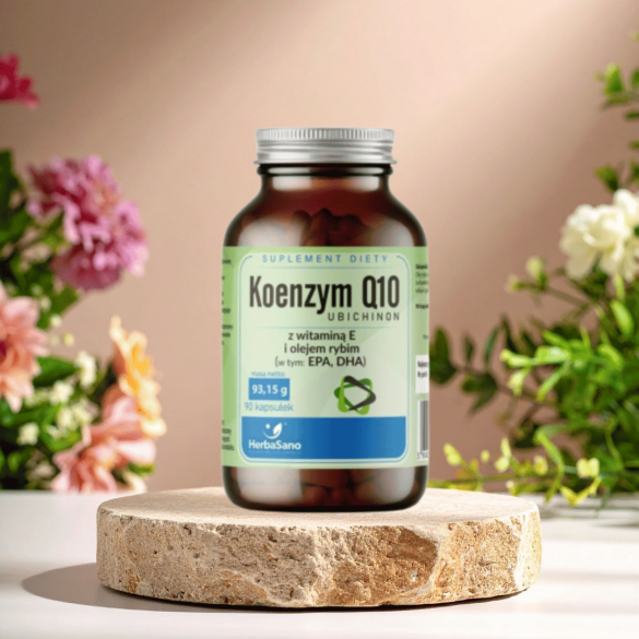 Koenzym Q10 - suplement diety - 90 kapsułek - HerbaSano