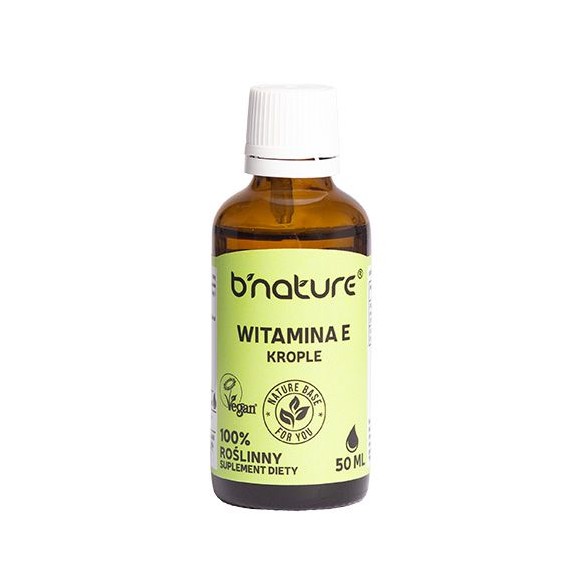 Witamina E 50 ml – naturalna witamina E w kroplach