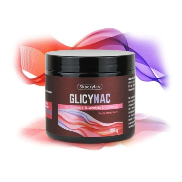 GLICYNAC L-glicyna + N-acetylo L-cysteina - SKOCZYLAS
