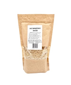 Ryż brązowy długi 500g