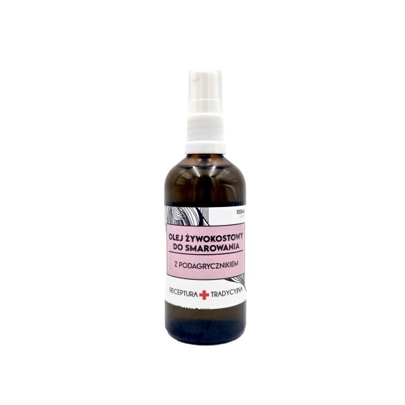 Olej żywokostowy z podagrycznikiem 100 ml | Kosmetyk do masażu