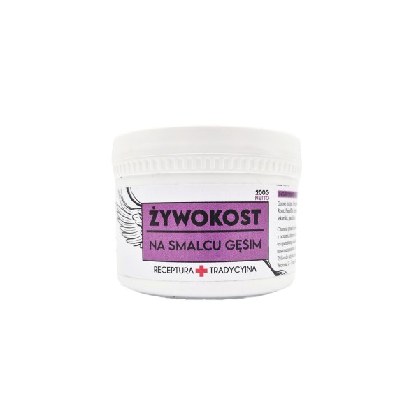 90% żywokost na smalcu gęsim 200g