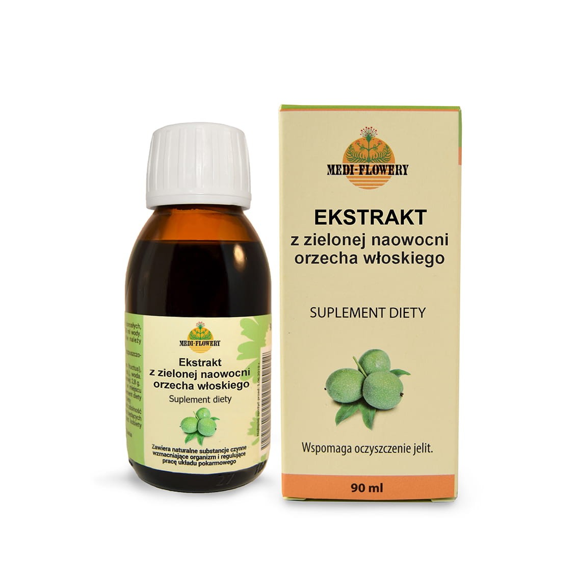 Ekstrakt z zielonej naowocni orzecha włoskiego - 947