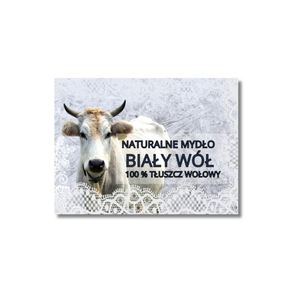 SZARE MYDŁO „BIAŁY WÓŁ” 100 % TŁUSZCZ WOŁOWY 120g