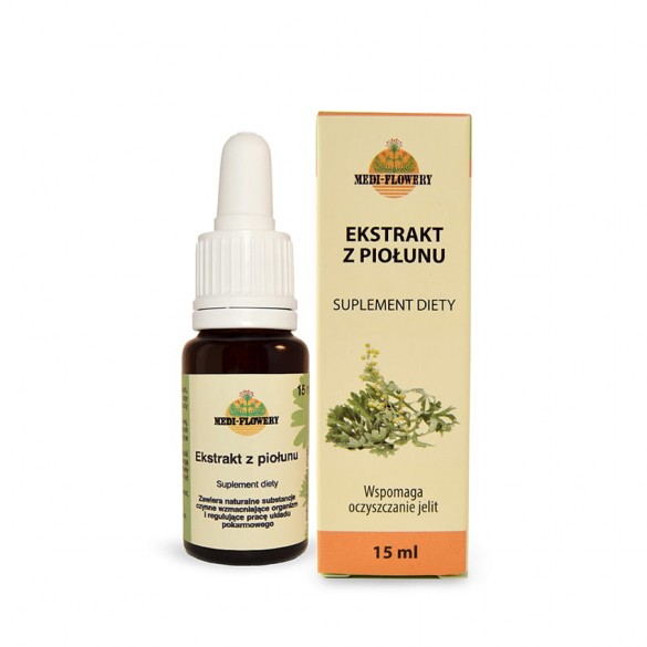 Ekstrakt z piołunu, suplement diety, 15 ml