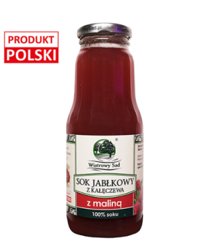 Sok jabłkowy z maliną 300ml