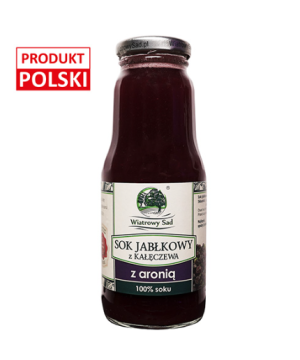 Sok jabłkowy z aronią 300ml