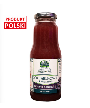 Sok jabłkowy z czarną...