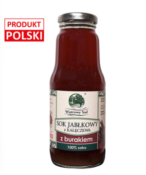 Sok jabłkowy z burakiem 300ml
