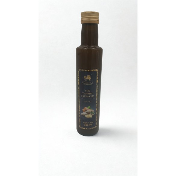 Sok z imbiru i kurkumy 250ml