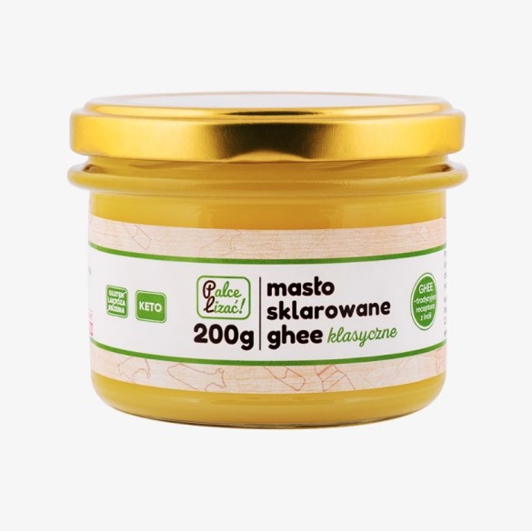 Masło sklarowane ghee klasyczne 200g