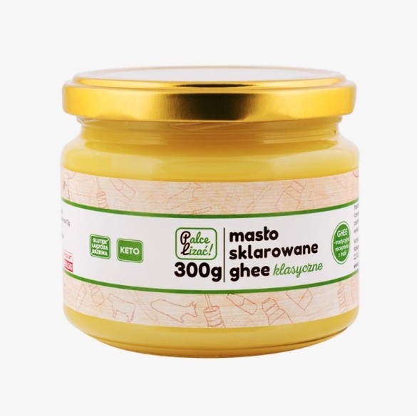 Masło sklarowane ghee klasyczne 300g