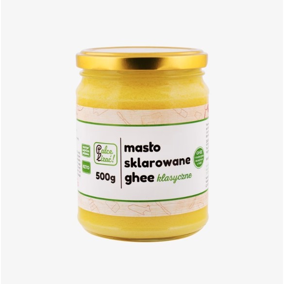 Masło sklarowane ghee klasyczne 500g