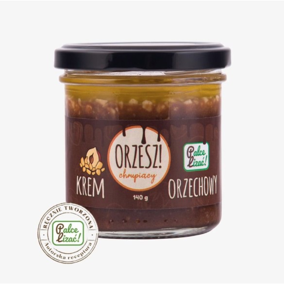 Krem orzechowy ORZESZ! chrupiący 140g