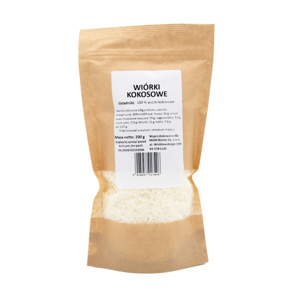 Wiórki kokosowe 200g